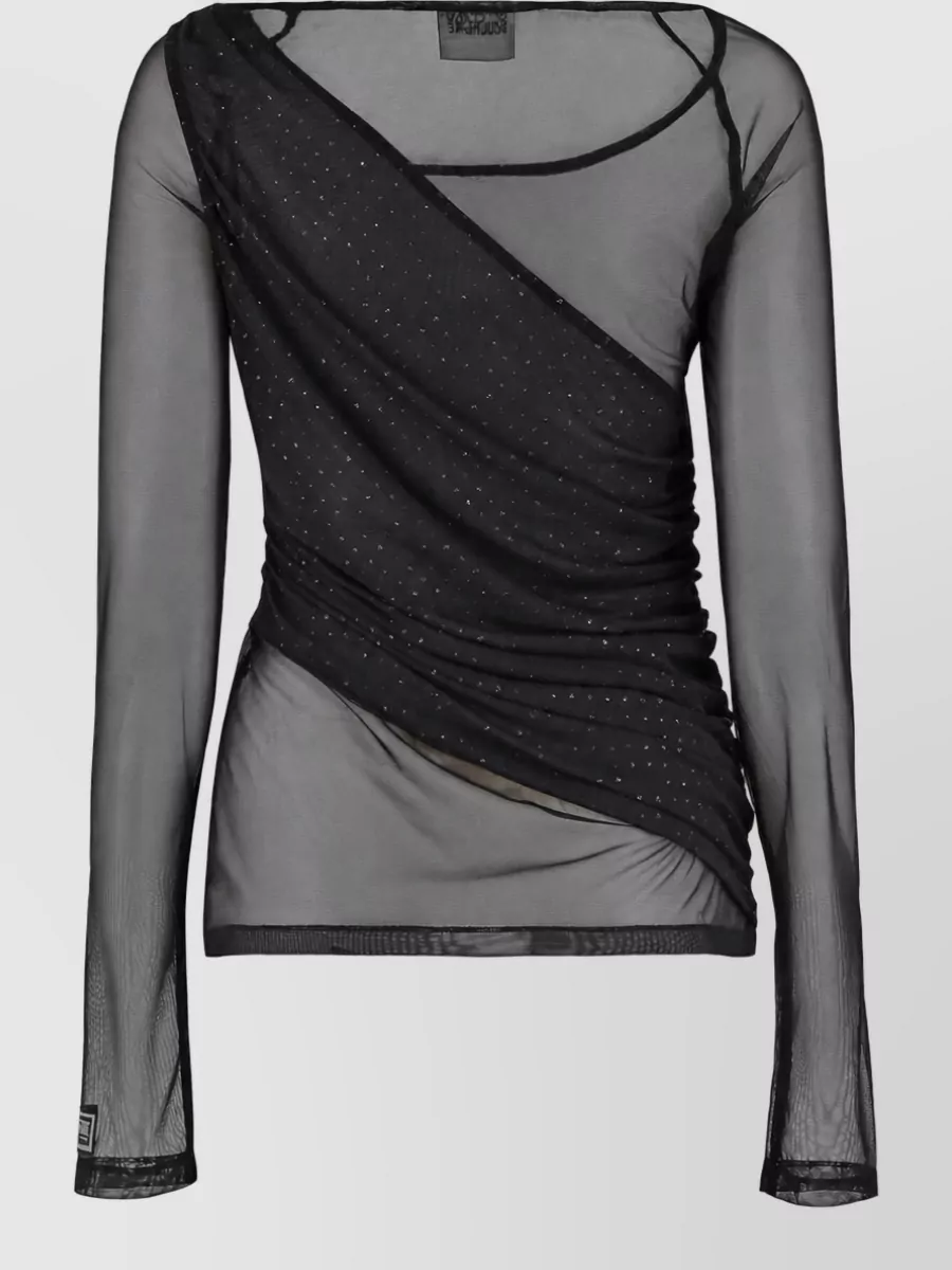 Versace Jeans Couture Tulle Blouse