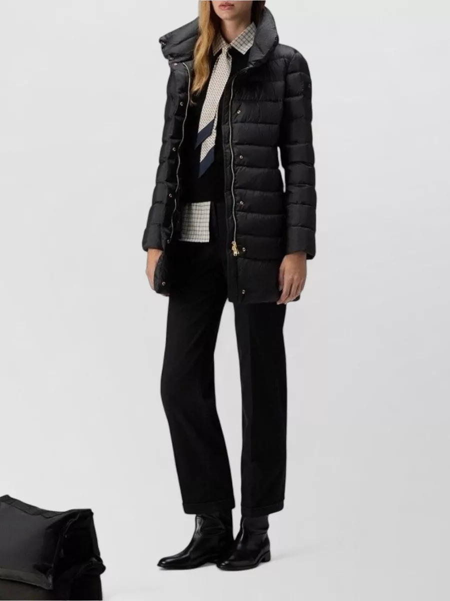 Peuterey Down Quilted High-Neck Puffer Jacket
