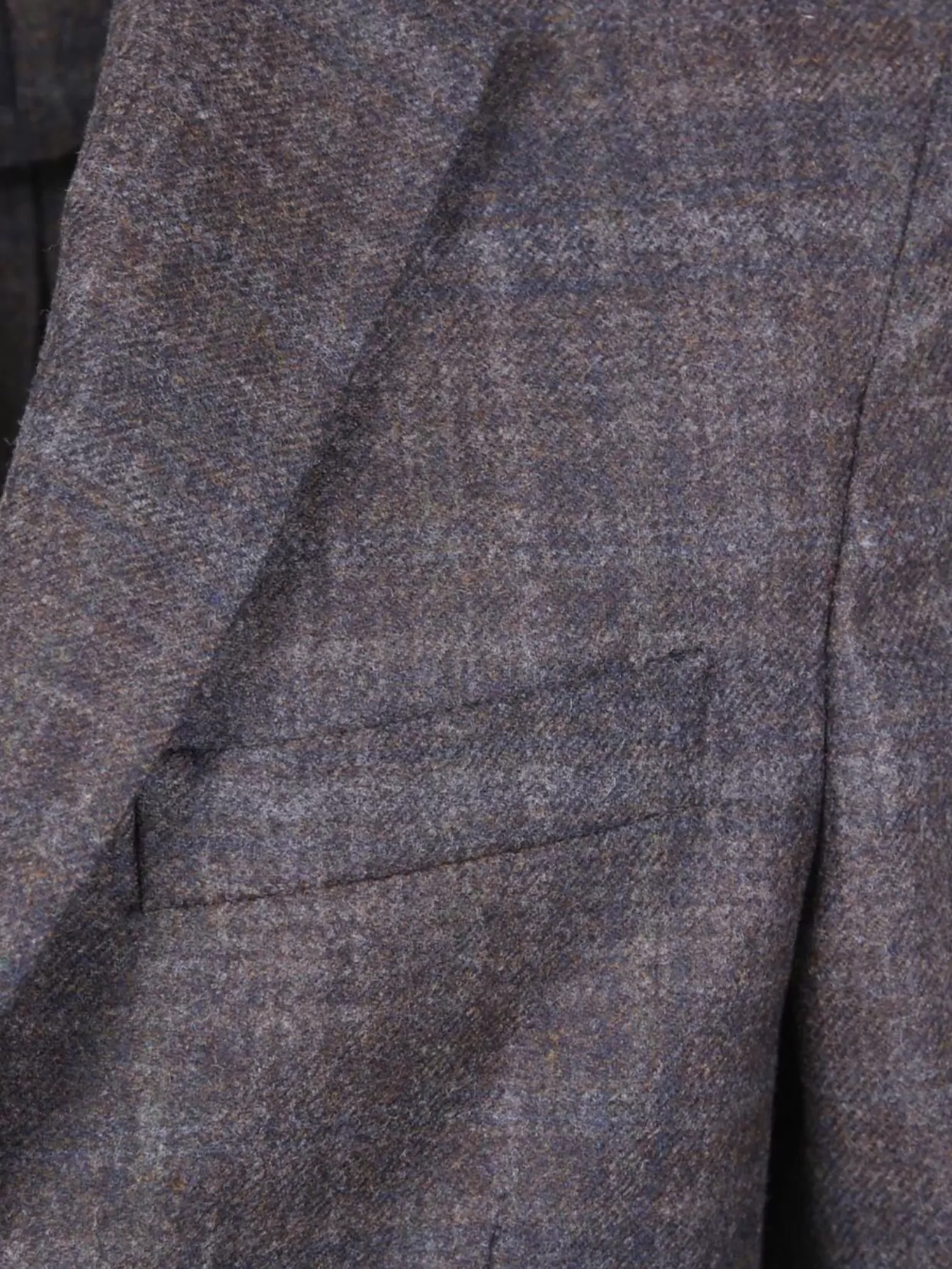 Zegna Wool Jacket With Notch Lapel And Pockets