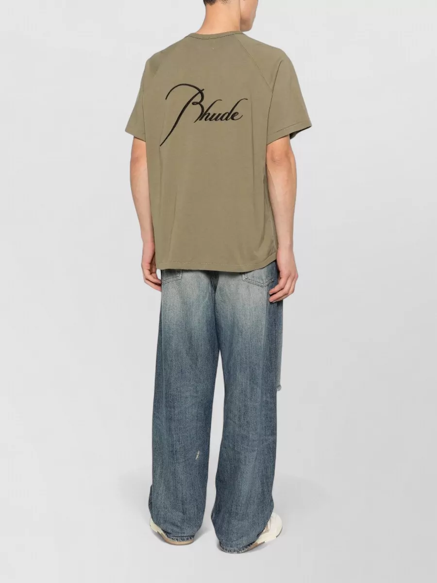 Rhude Cotton Raglan T-Shirt