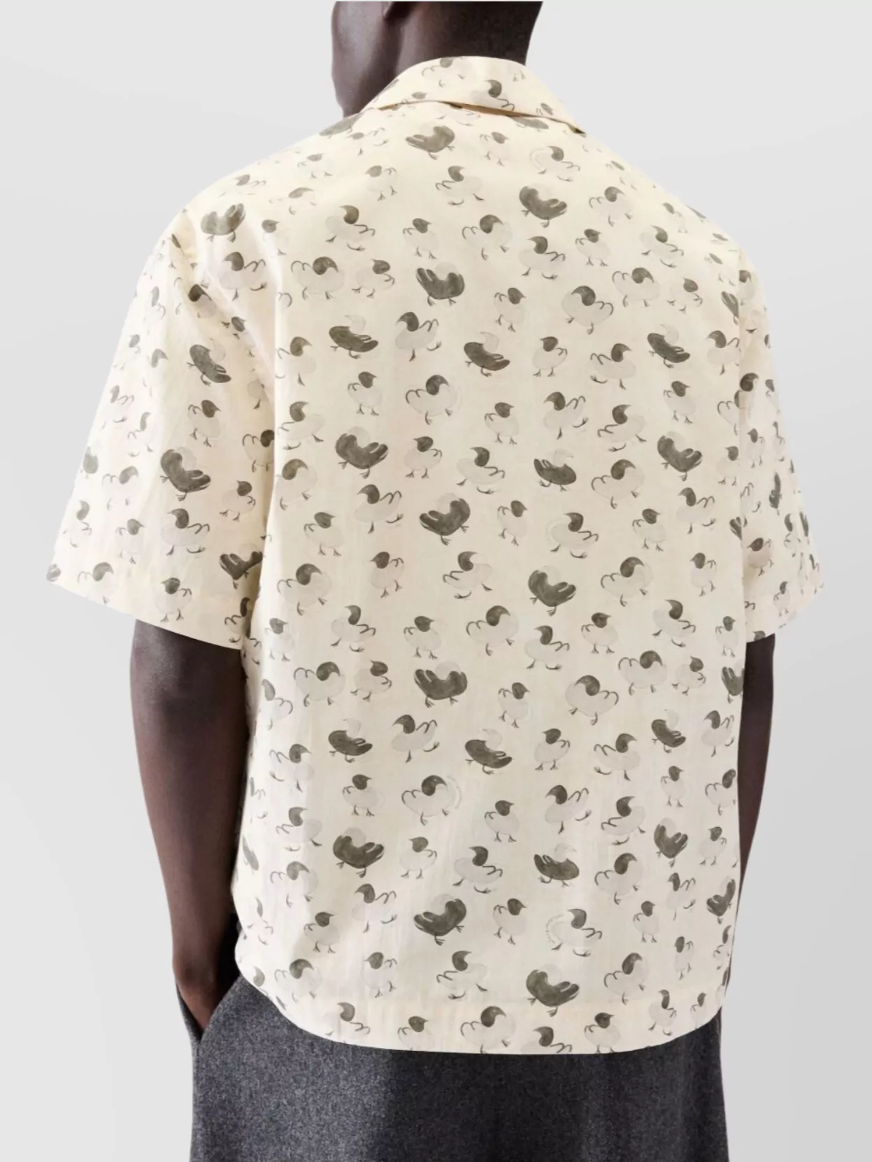 Jacquemus Relaxed Fit Floral Print Shirt