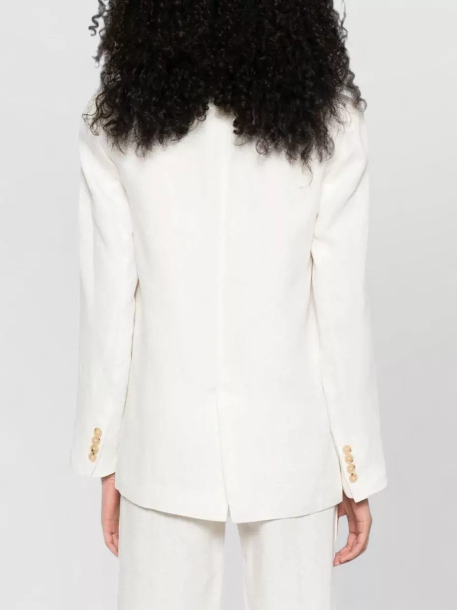 Forte Forte Linen Single-Breasted Jacket
