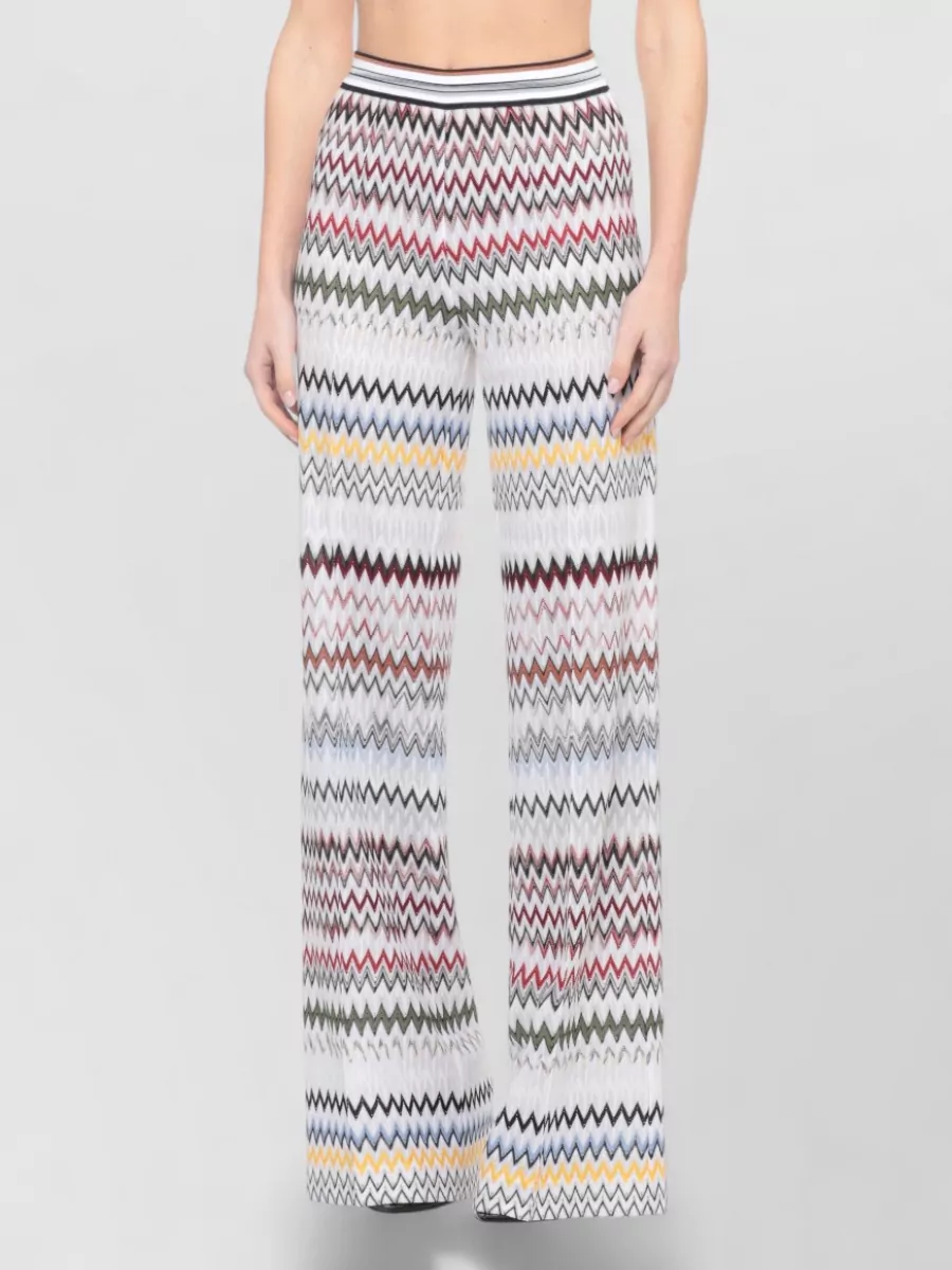 Missoni Printed Wide-Leg Trousers