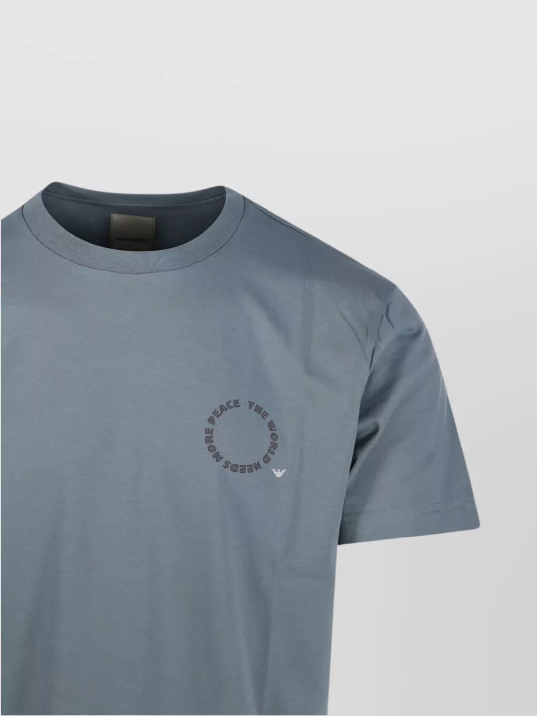 Emporio Armani Crew Neck Graphic Print Short Sleeves T-Shirt