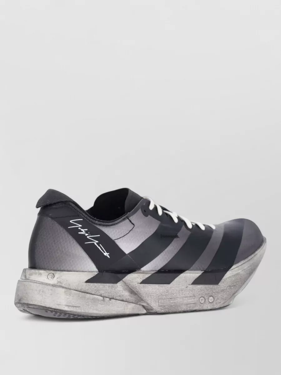 Y-3 Low Top Lace-Up Sneakers
