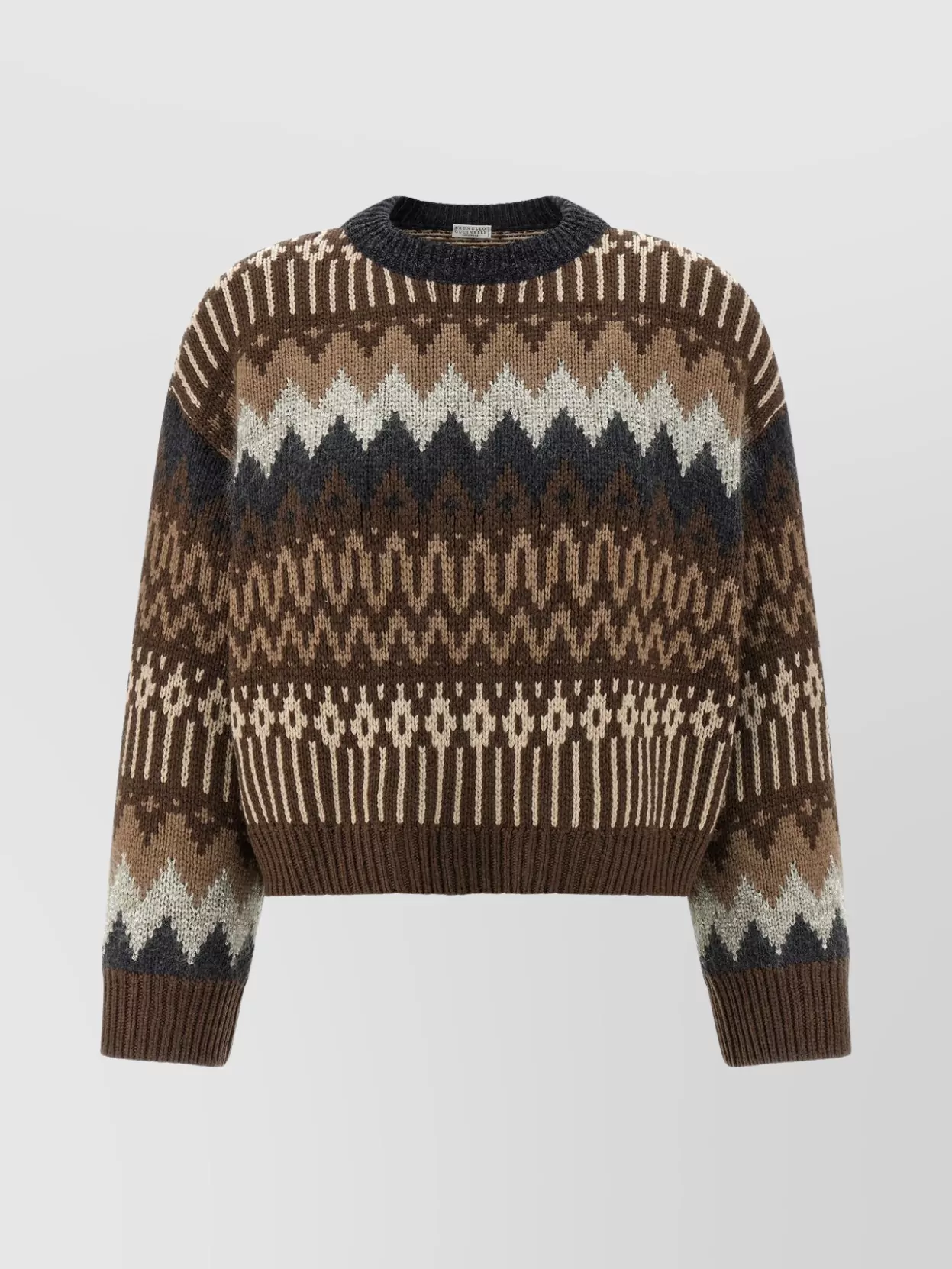 美品✨BRUNELLO CUCINELLI カシミヤ100% 変形 ニット BRUNELLO CUCINELLI ブルネロクチネリカシミヤニット