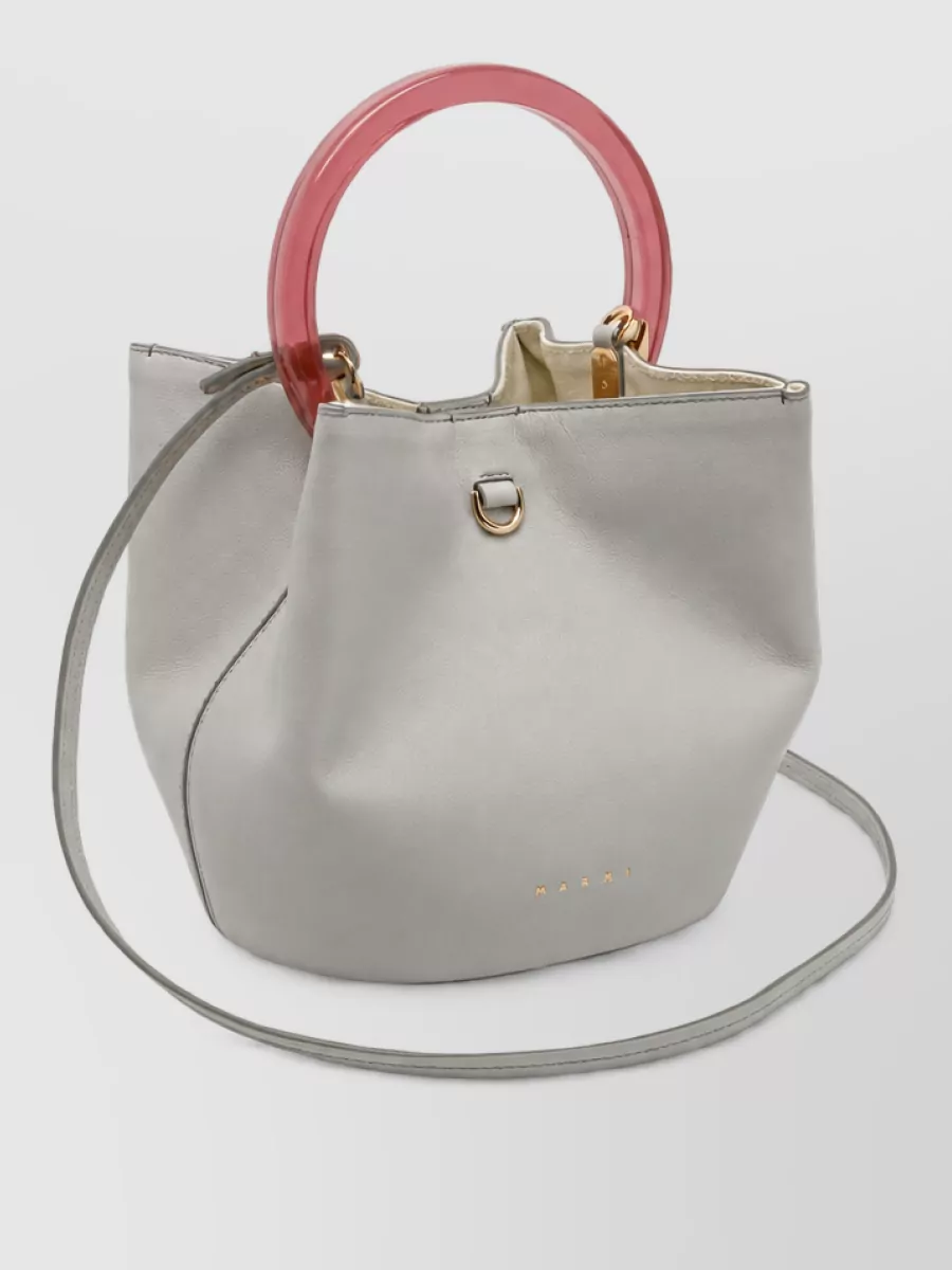 Marni Na Leather Bucket Bag