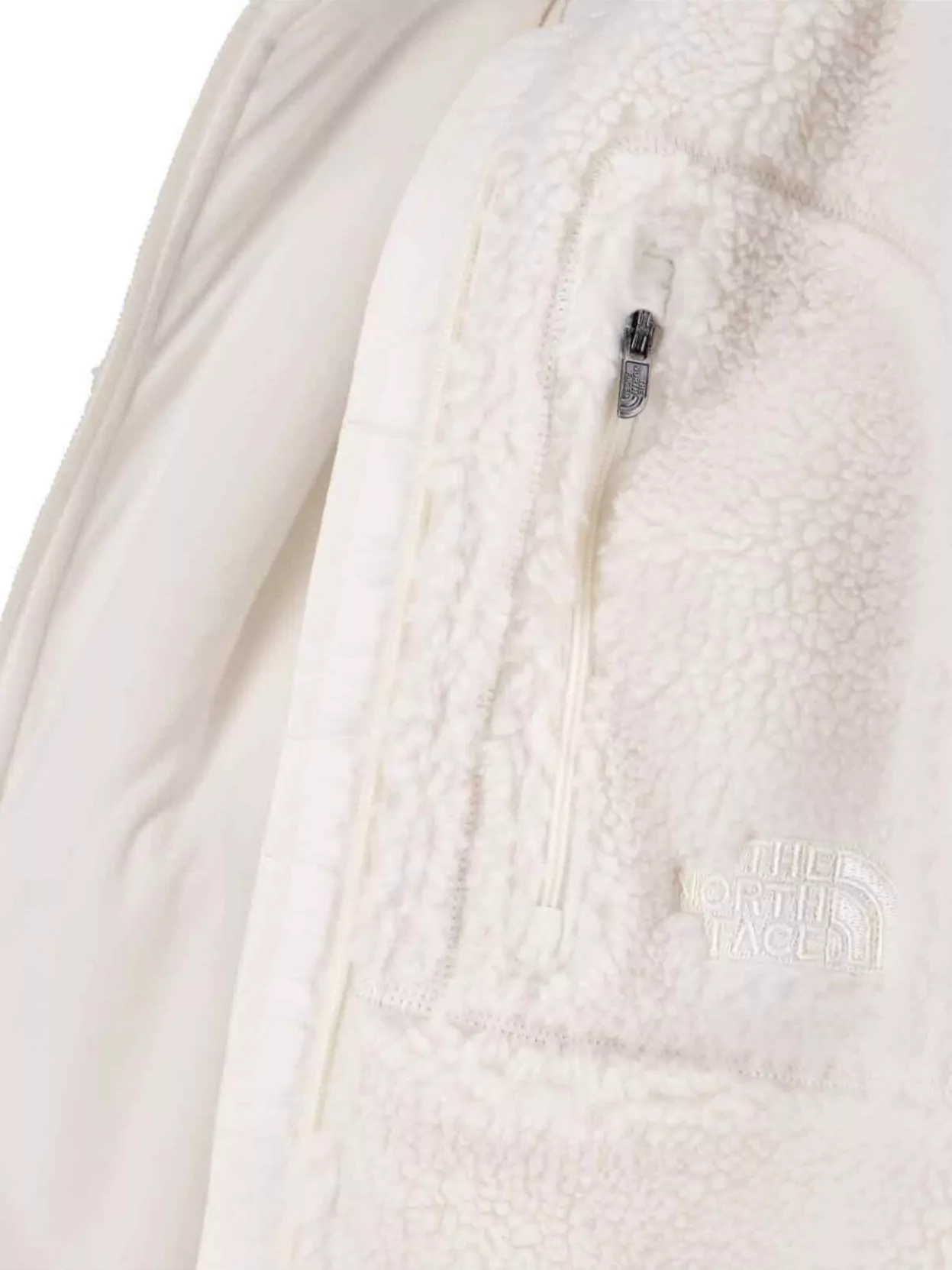 The North Face Fleece Jacket With High Collar And Pockets