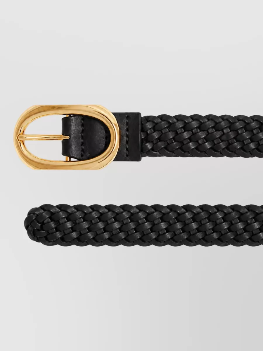 Anine Bing Braided Leather Belt