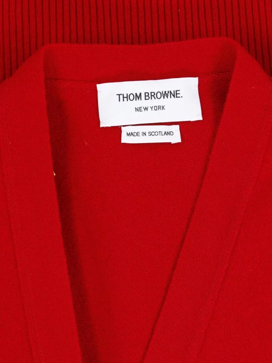 Thom Browne Cashmere Crewneck Jacket