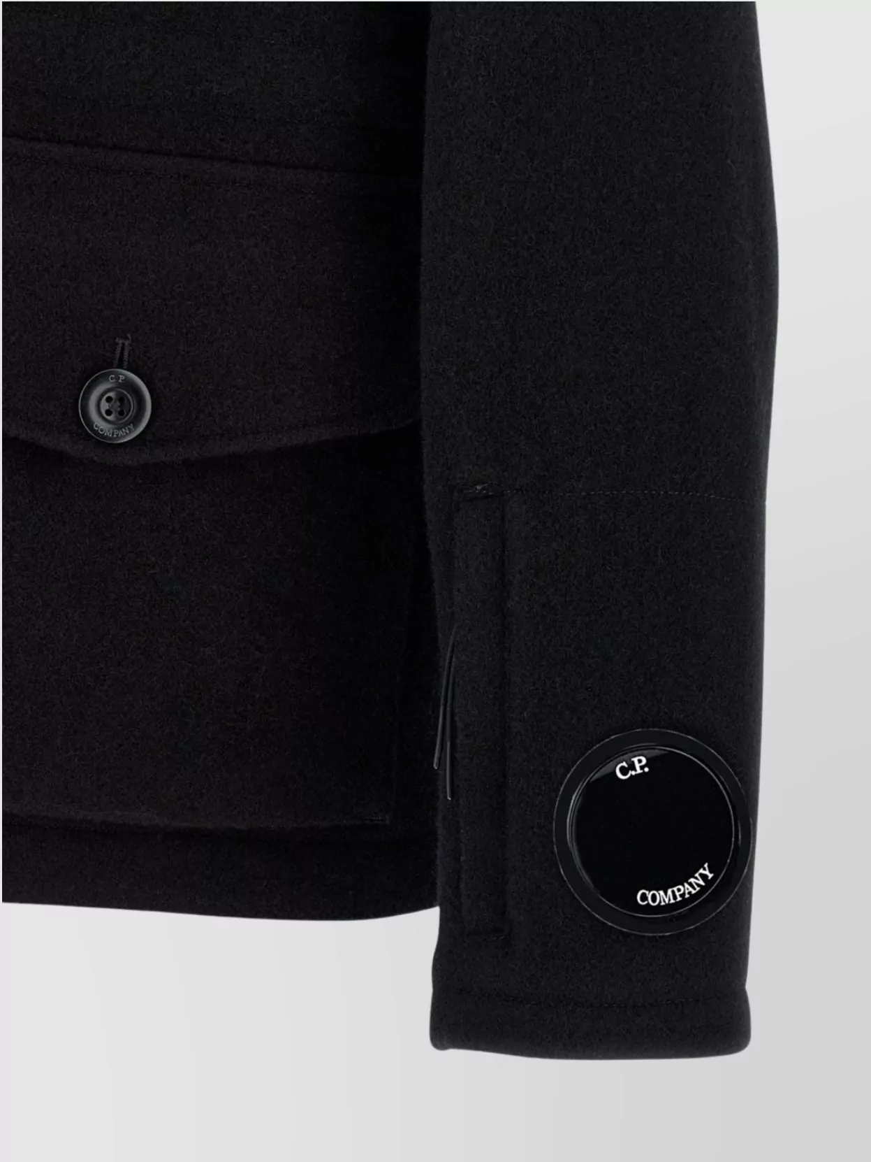 C.p. Company Hooded Duffel Style Medium Jacket