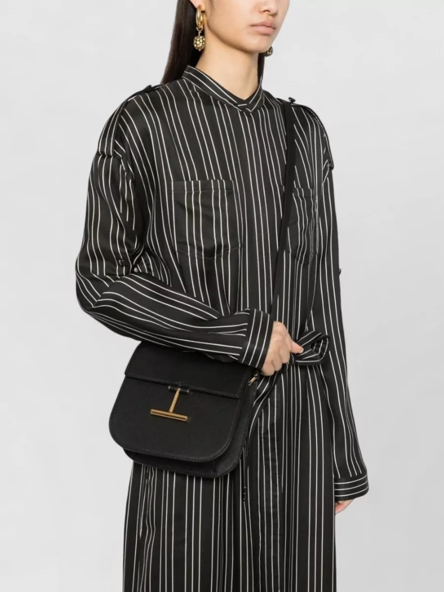 Tom Ford Tara Mini Leather Shoulder Bag Chain