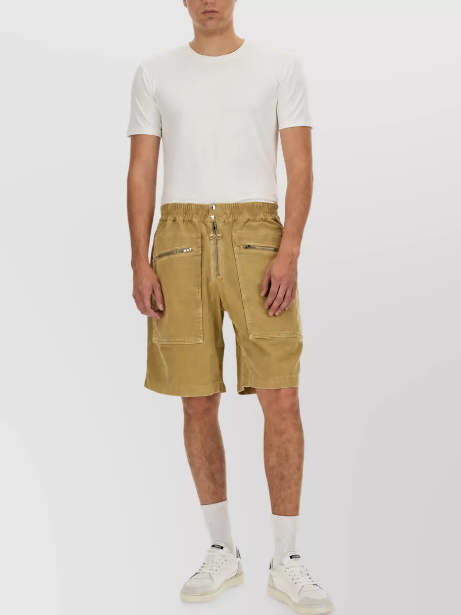 Isabel Marant cotton cargo bermuda shorts