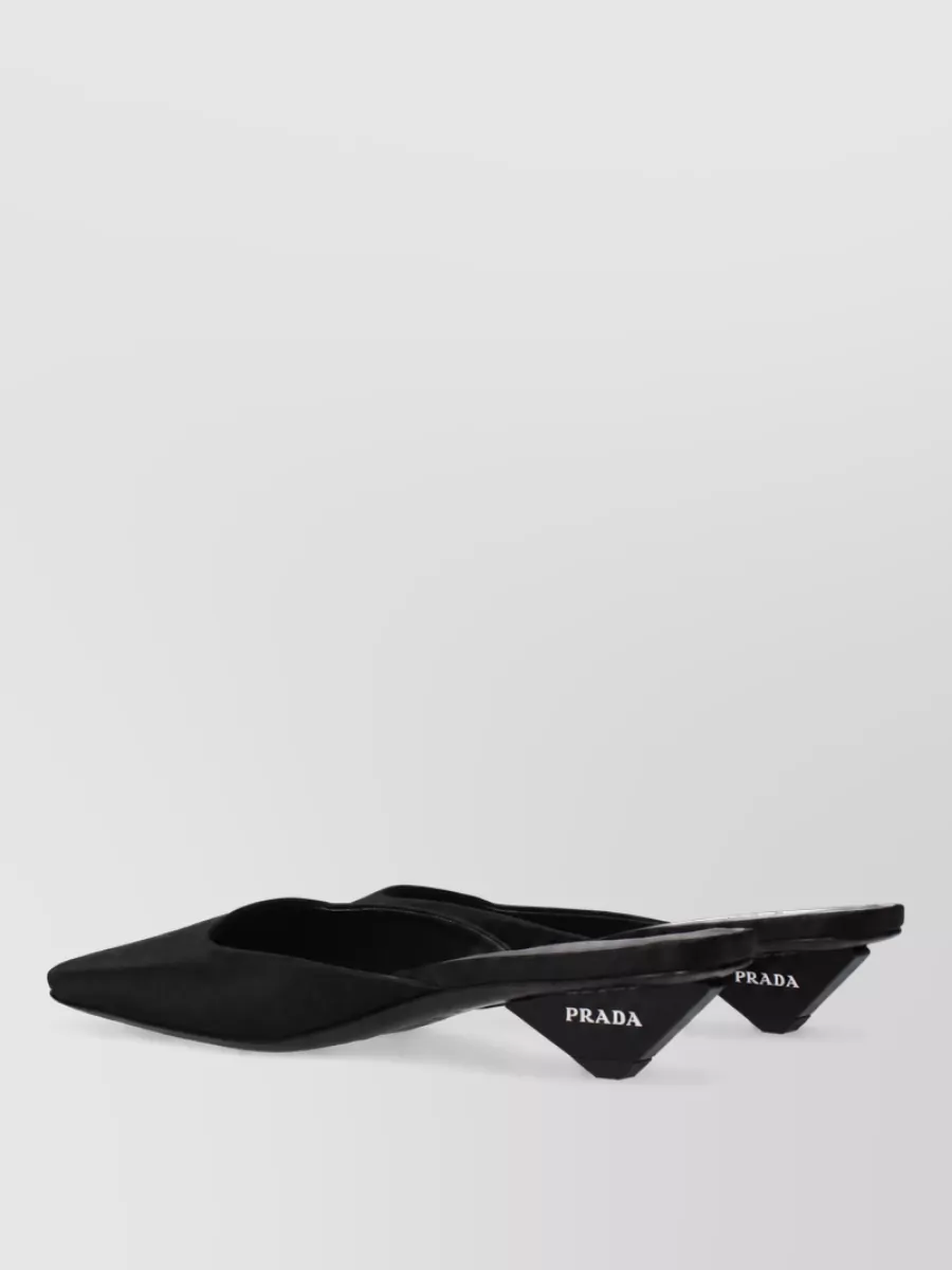 Prada Silk Mules