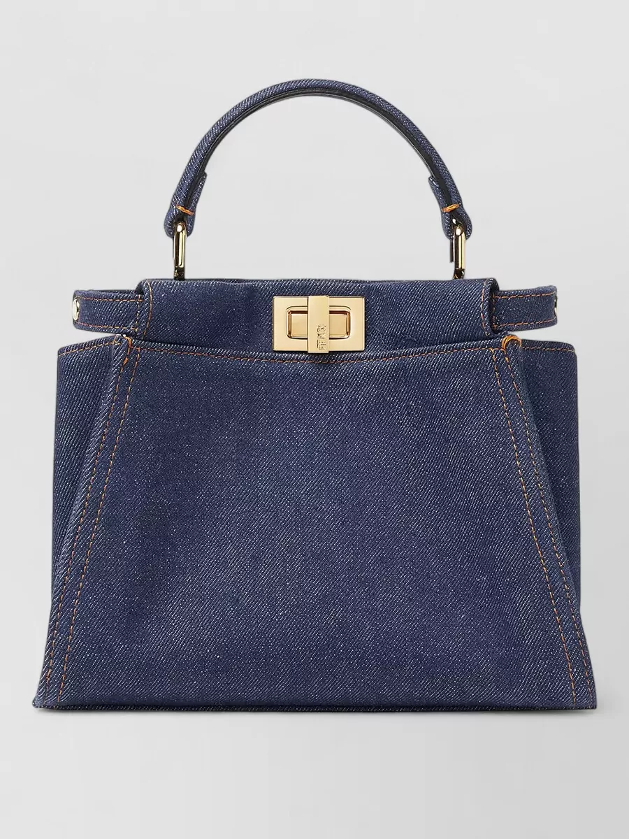 Fendi Peekaboo Mini Top Handle Bag