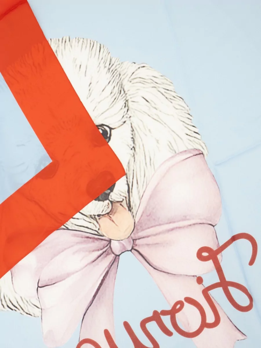 Fiorucci Printed Silk Blend Scarf