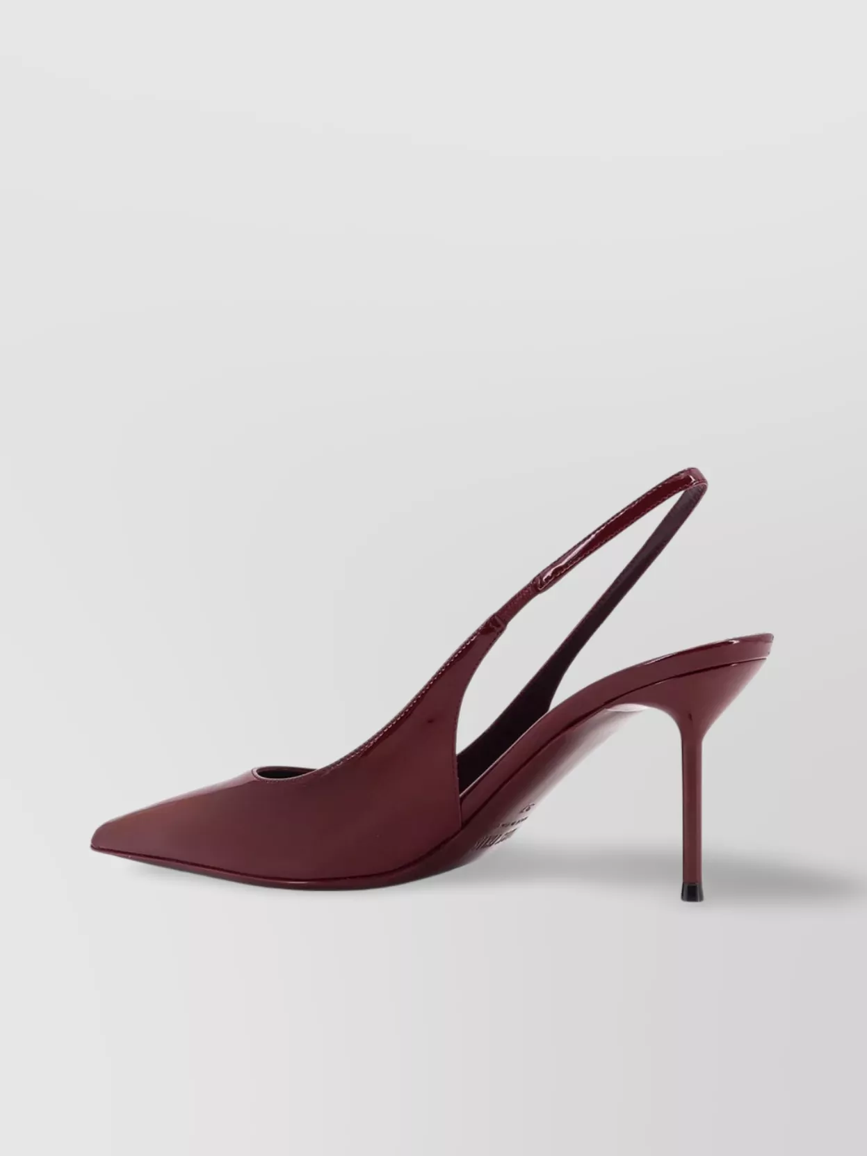 Paris Texas Lidia Slingback Patent Leather Pumps