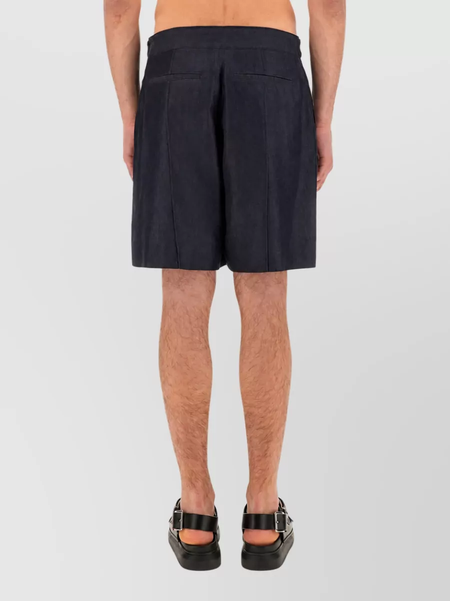 Alexander Mcqueen Denim Shorts