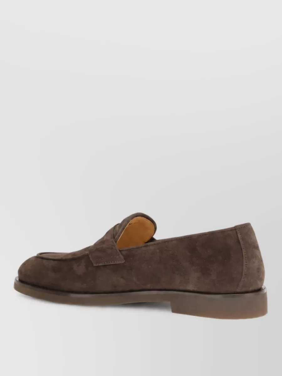 Brunello Cucinelli Leather Monk Shoes