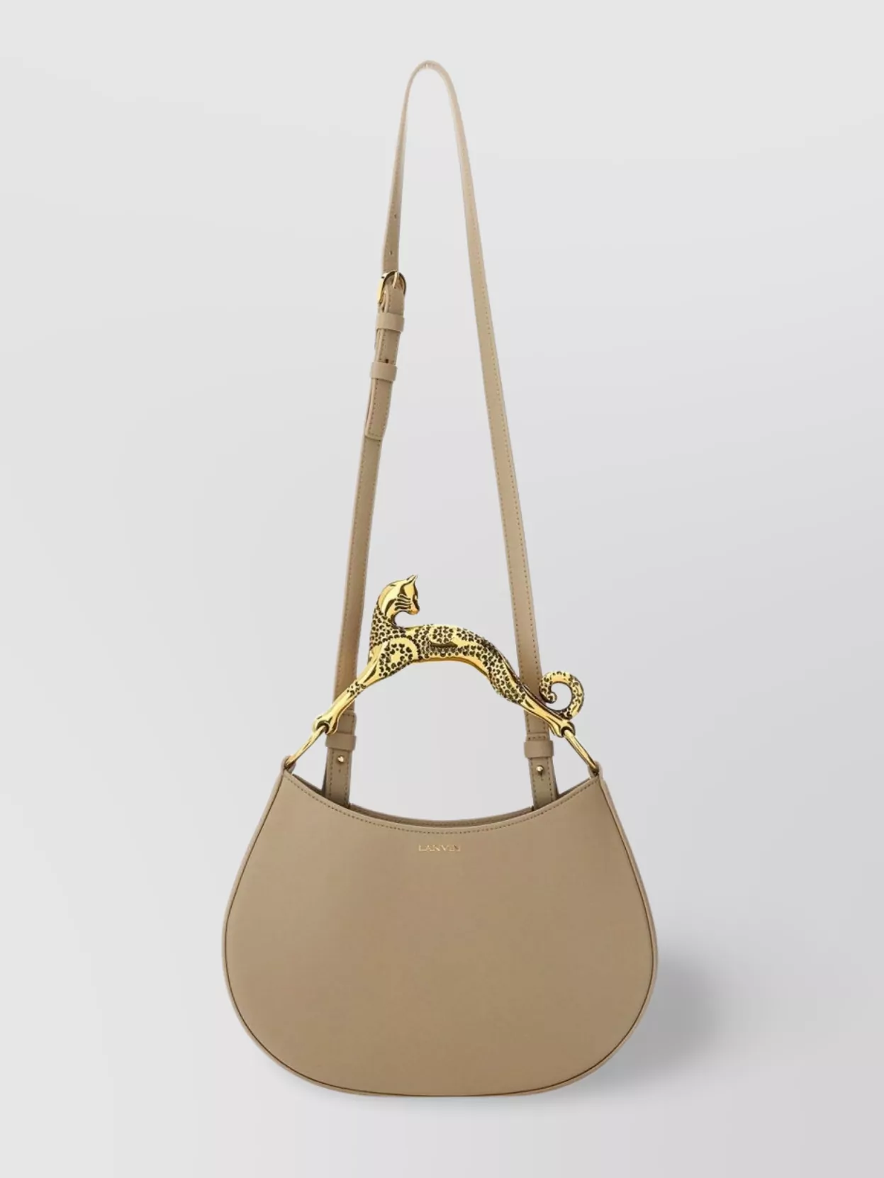 Lanvin Animal Handle Hobo Bag