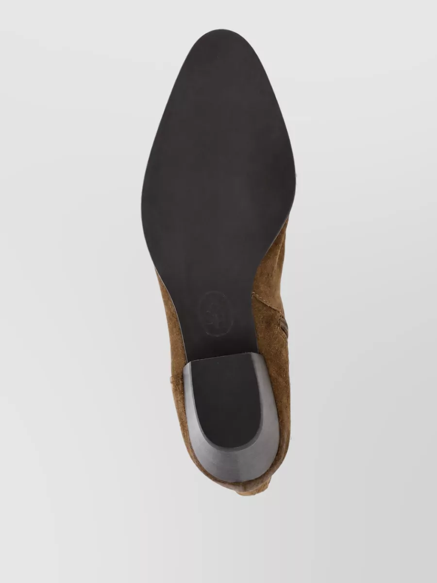 Ash Leather Ankle Boots