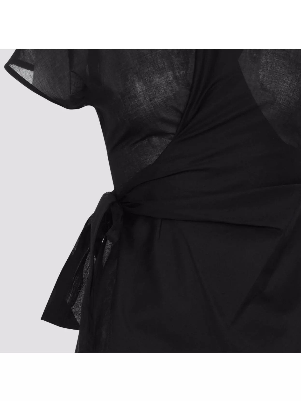 Rick Owens Laura Sl Top Asymmetric Hem
