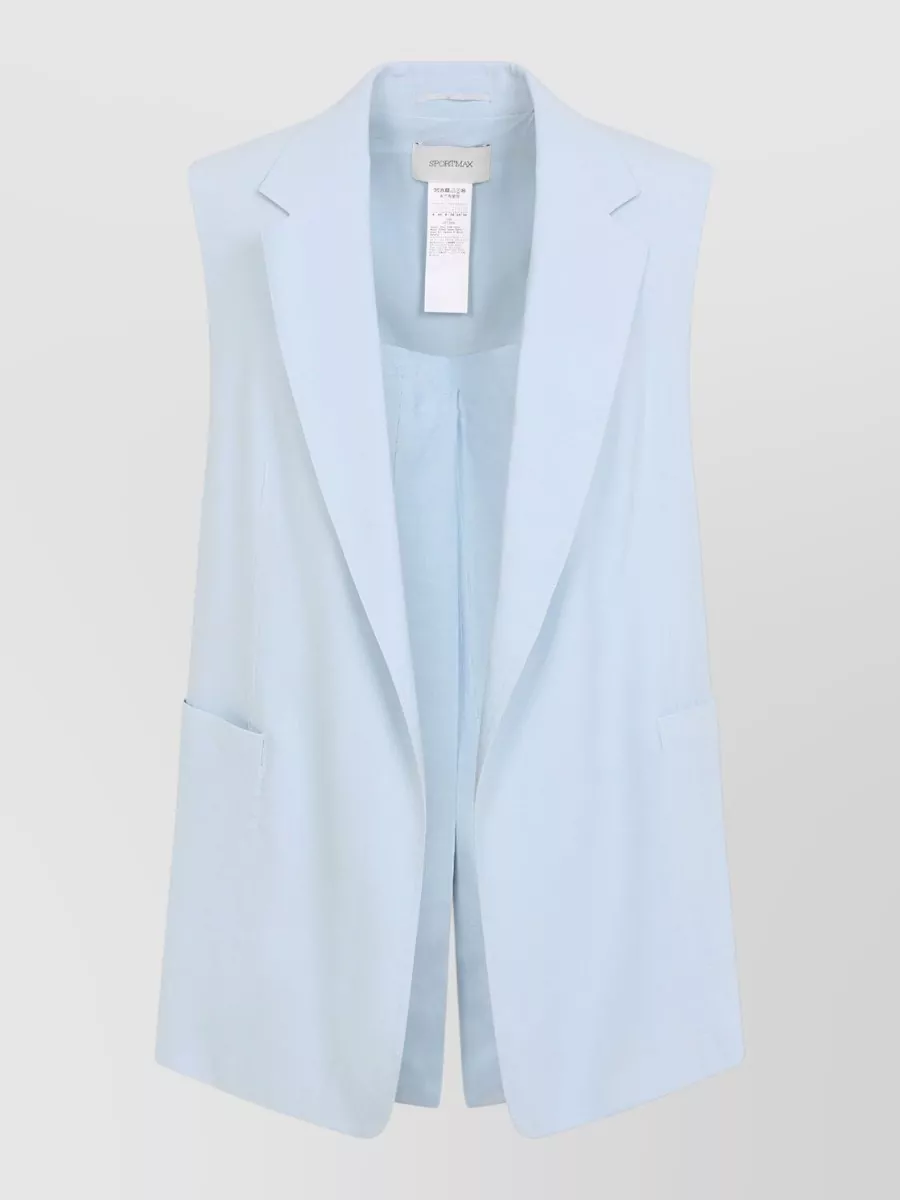 Sportmax Oversized suit gilet