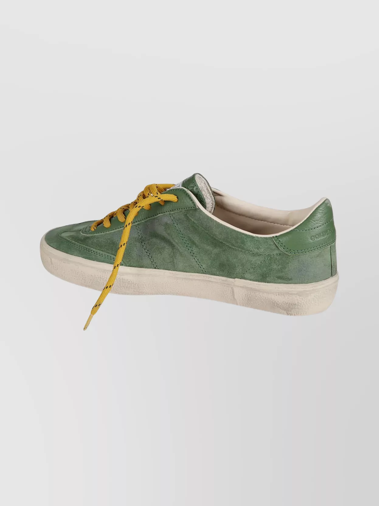 Golden Goose Suede Low-Top Sneakers Rubber Sole