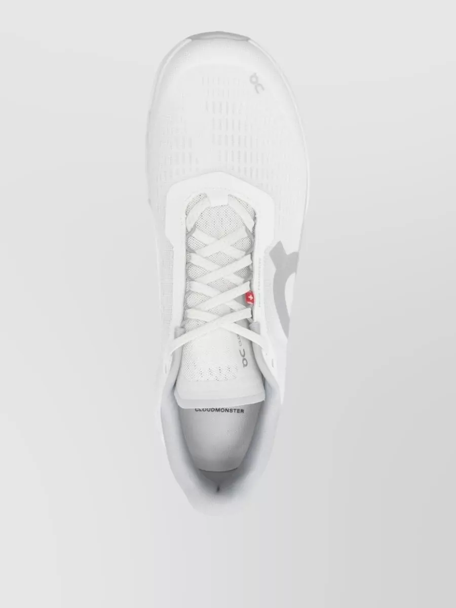 On Cloudmonster 1 Sneakers Perforated Design Round Toe