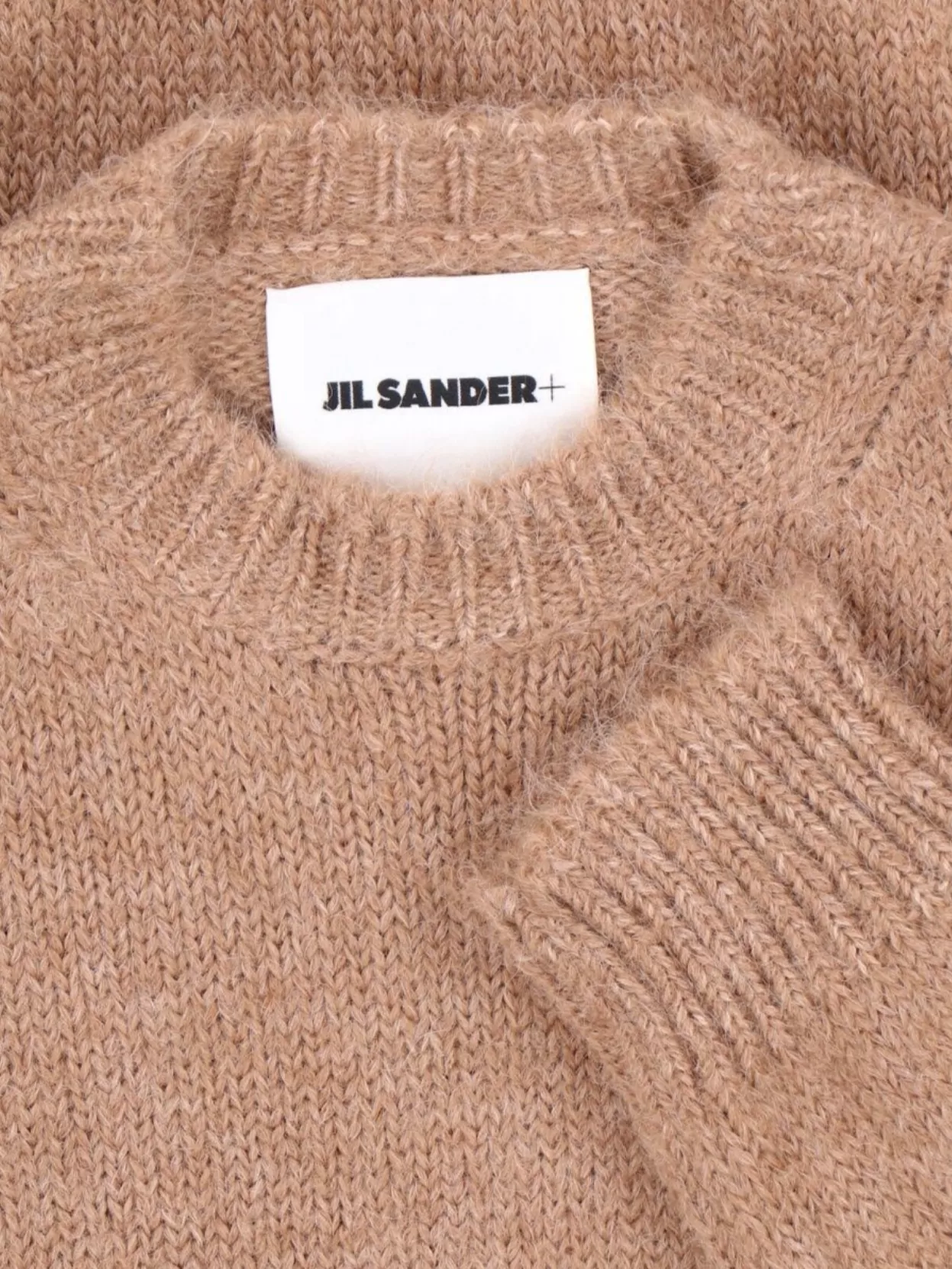 Jil Sander Ribbed Crewneck Sweater With Soft Texture