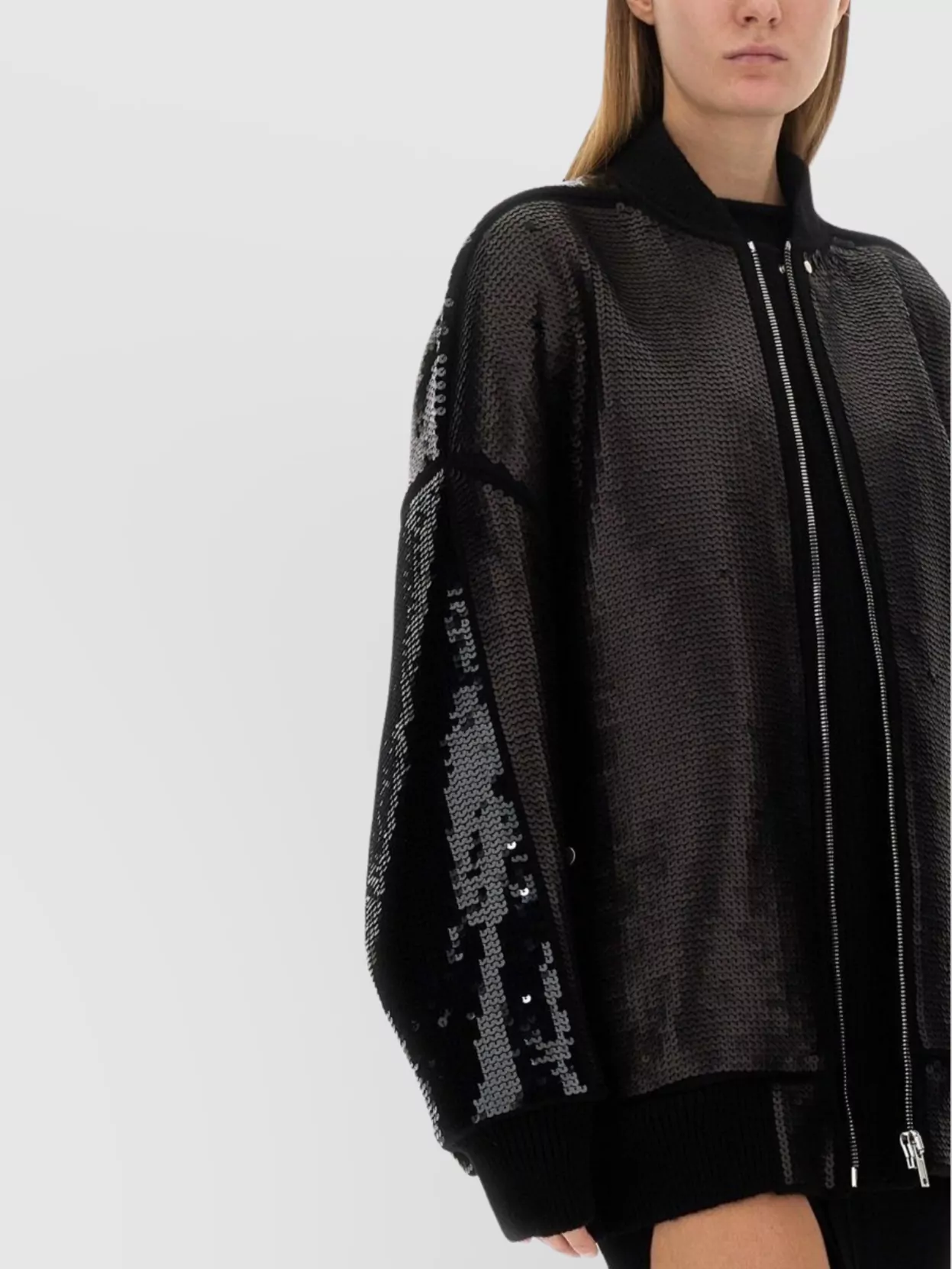 Rick Owens Relaxed Fit Bomber Jacket