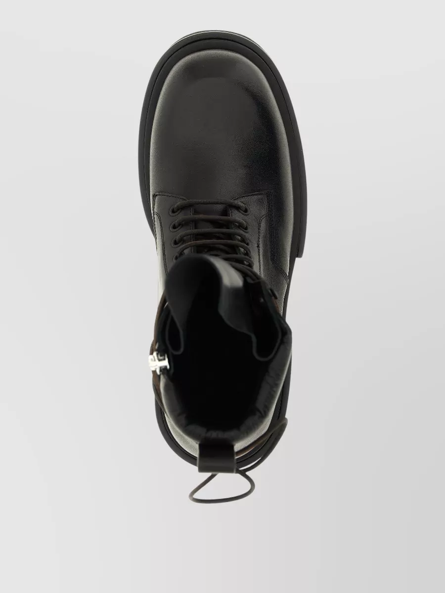 Rick Owens Leather Derby Shoes