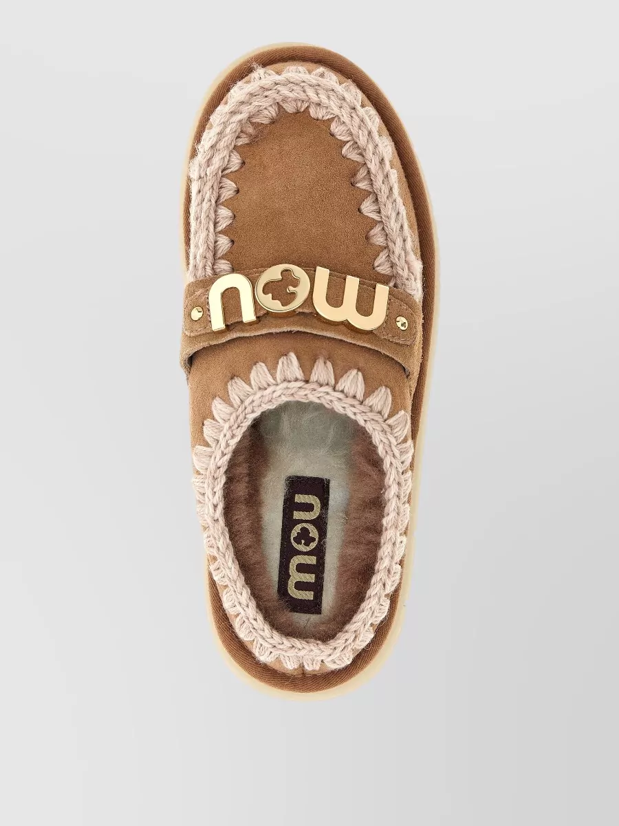 Mou Shearling Lined Clogs