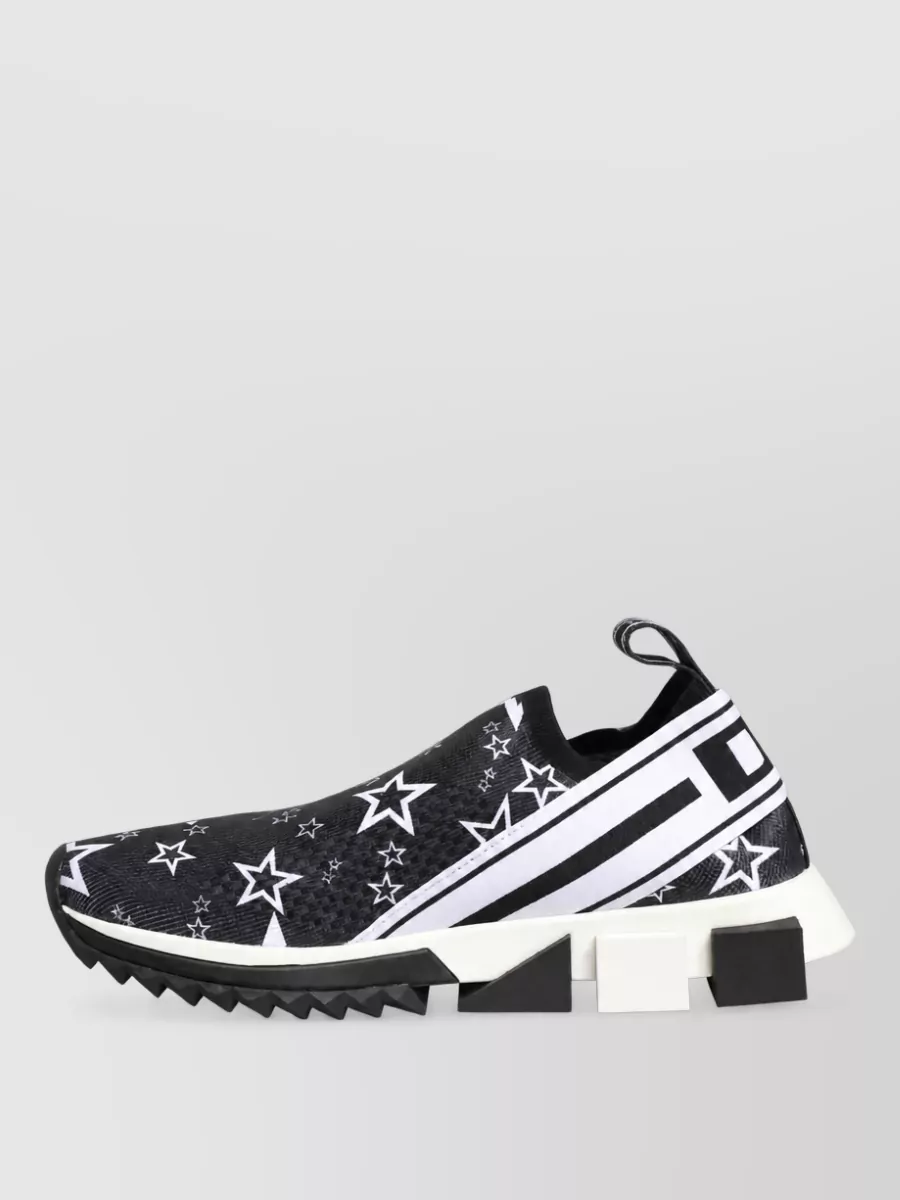 Dolce&Gabbana Logo-Print Slip-On Sneakers