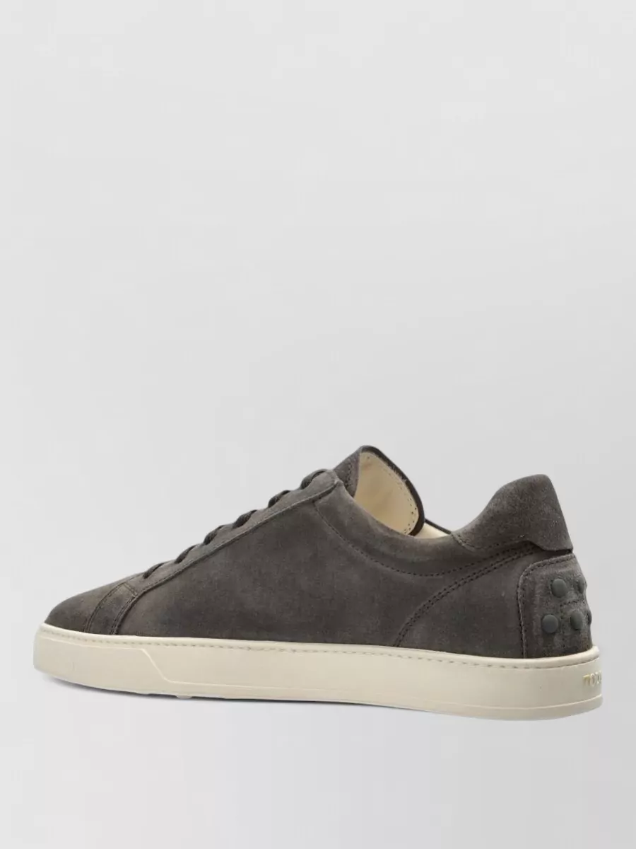 Tod's Suede Low-Top Sneakers
