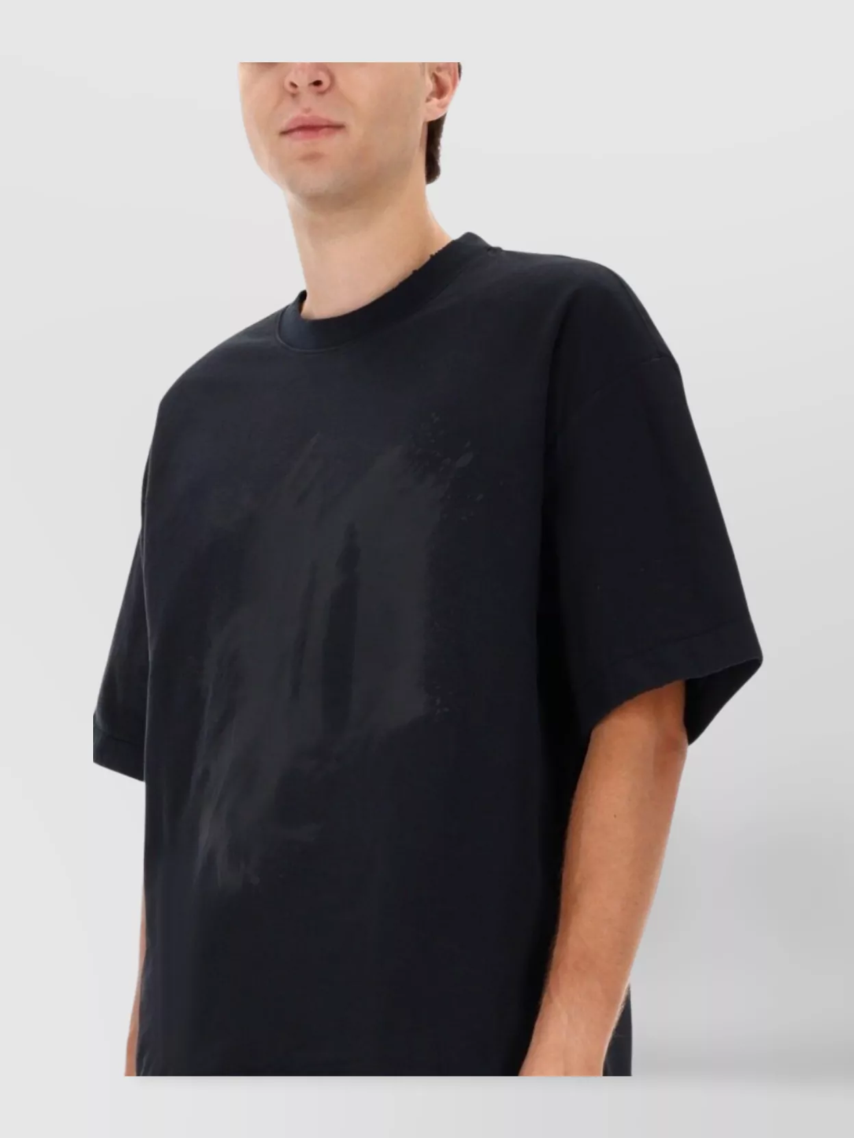 Purple Brand Graphic Relaxed Fit T-Shirt With Short Sleeves