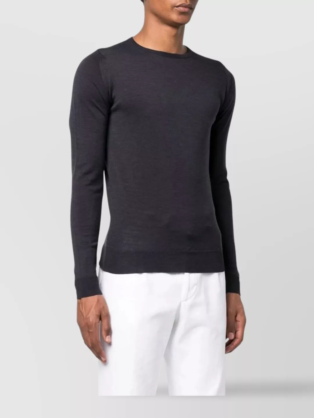 John Smedley Lightweight Crew Neck Knit Pullover
