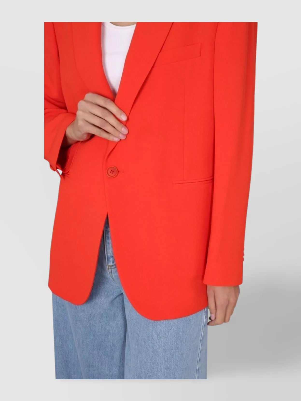 Shop Aspesi Tailored Jacket Buttoned Cuffs