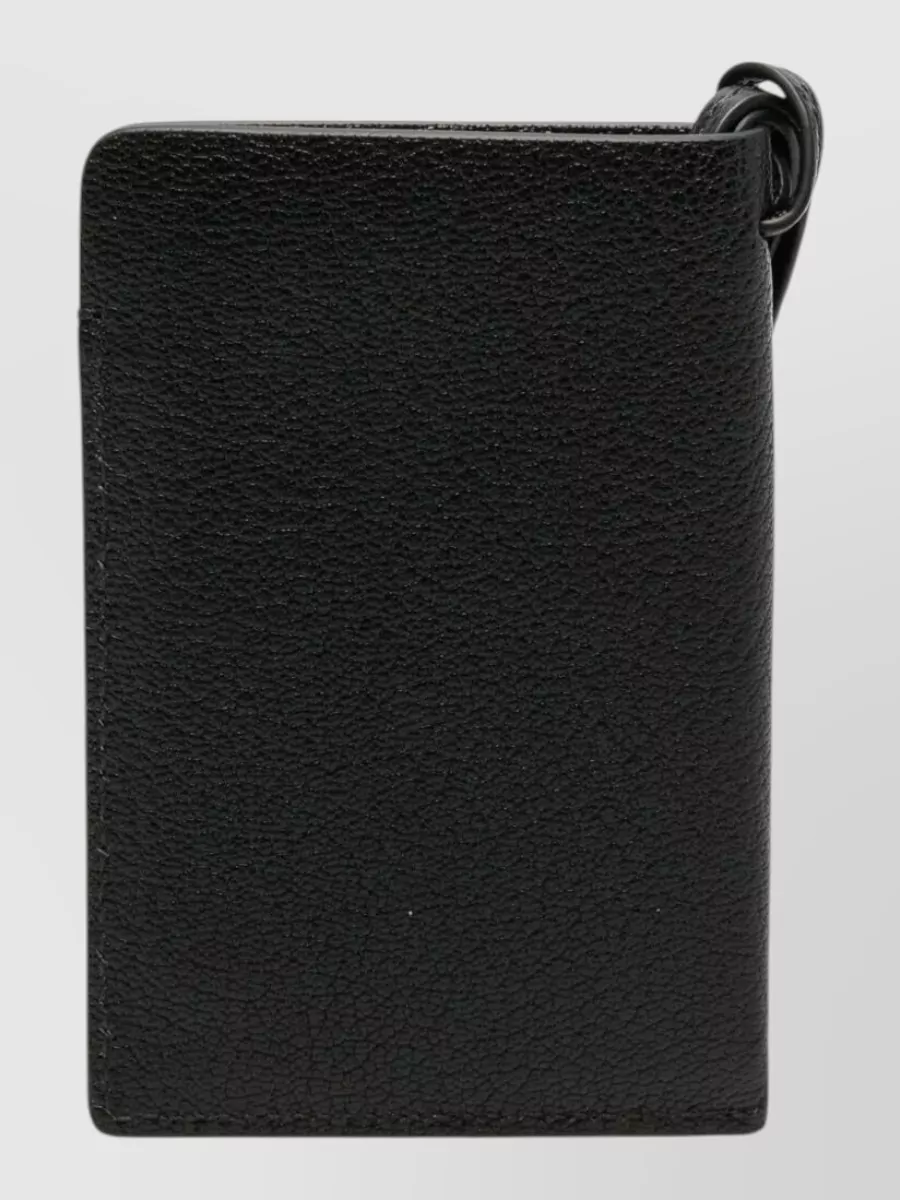 Tom Ford leather card holder with strap