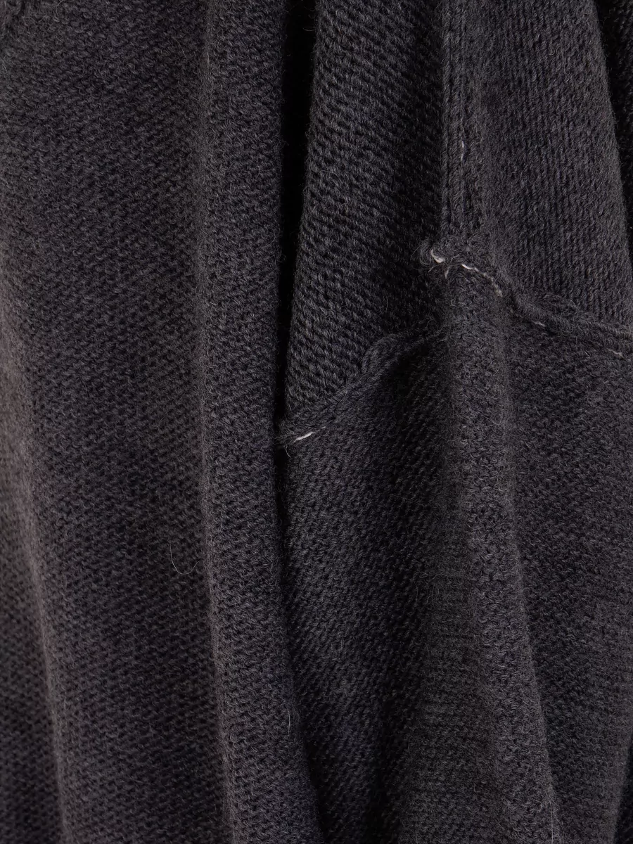 Mm6 Maison Margiela Oversized V-Neck Sweater