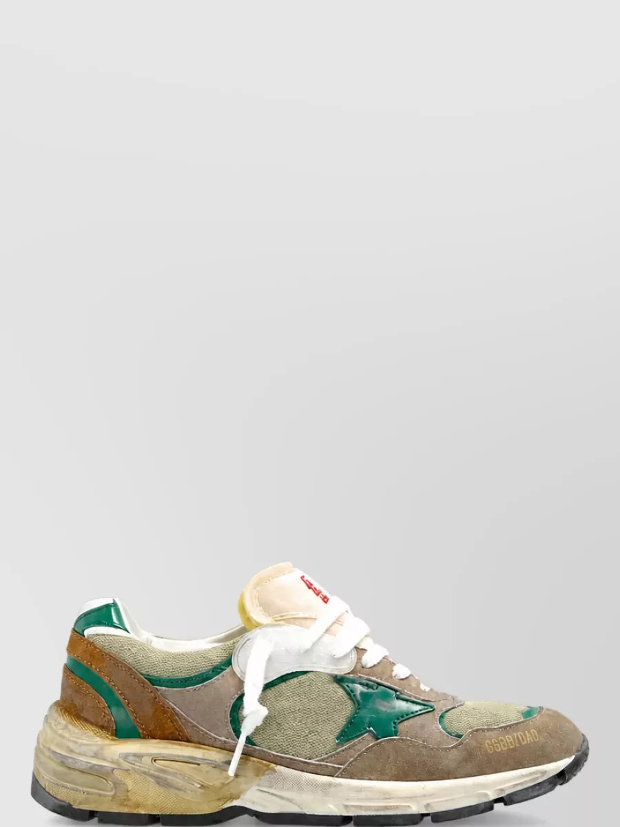 Golden Goose Leather Low-Top Sneakers