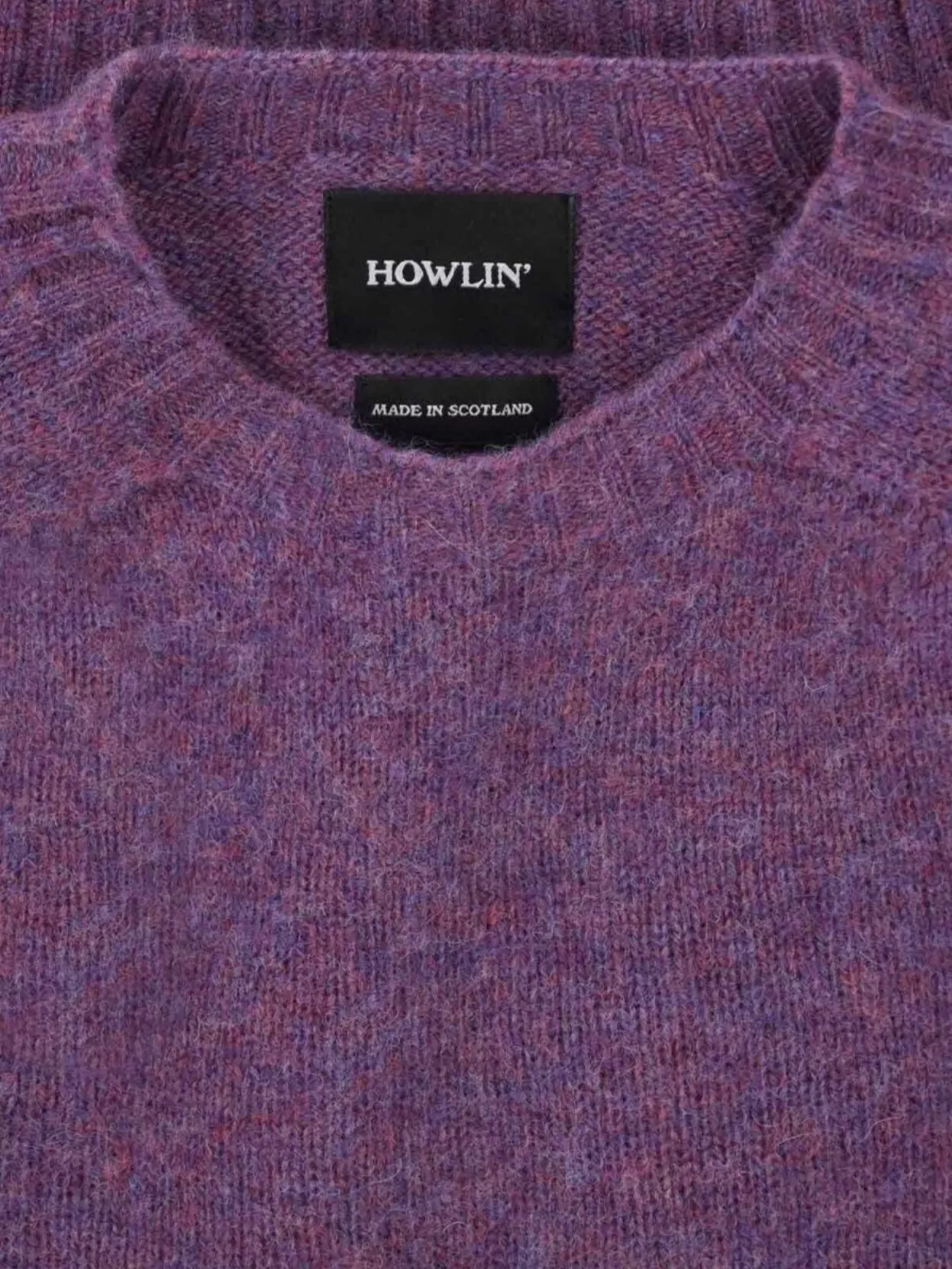 Howlin Ribbed Cuff Crew Neck Sweater Design