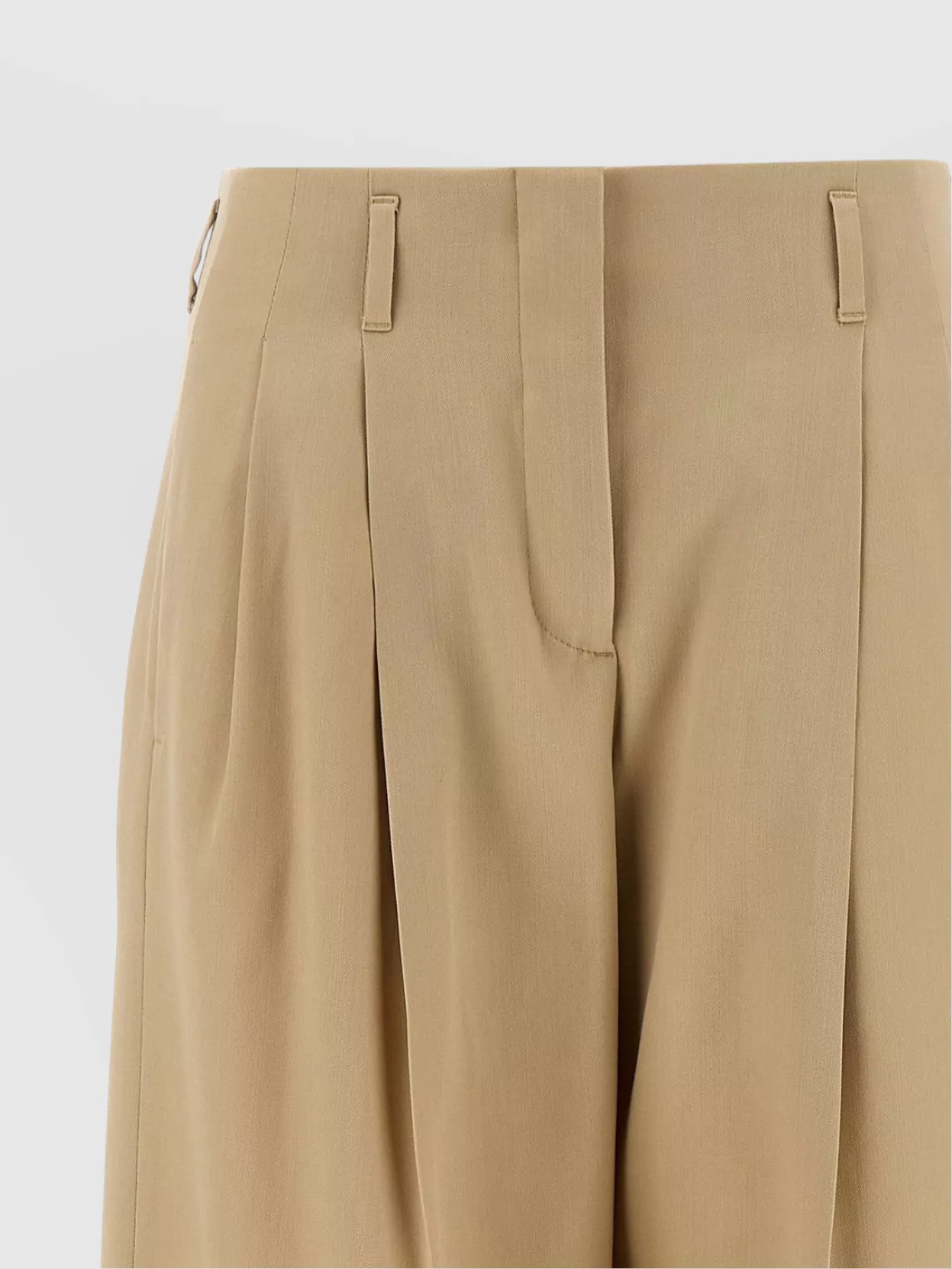 Golden Goose Trousers Front Pleated Belt Loops