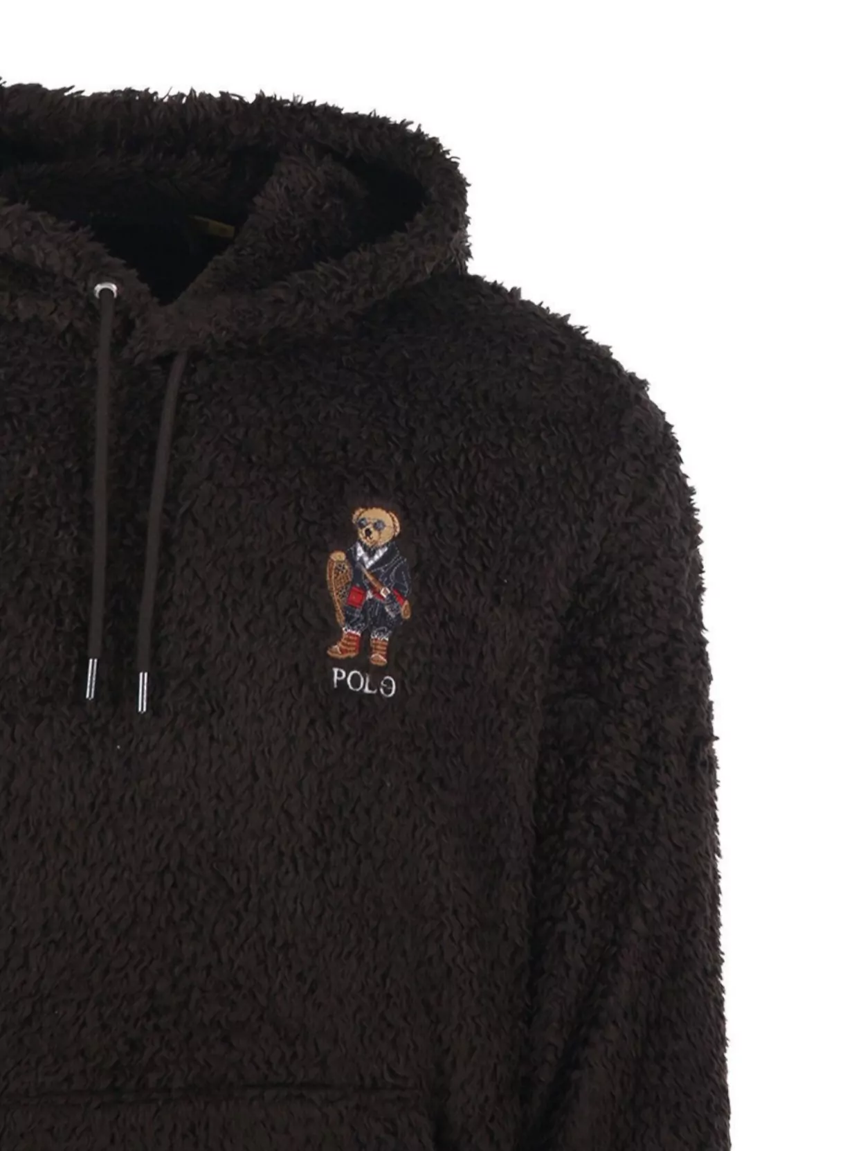 Ralph Lauren Hooded Knit Sweatshirt Kangaroo Pocket