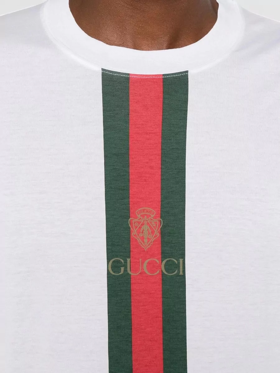 Gucci Printed Cotton Jersey T-Shirt