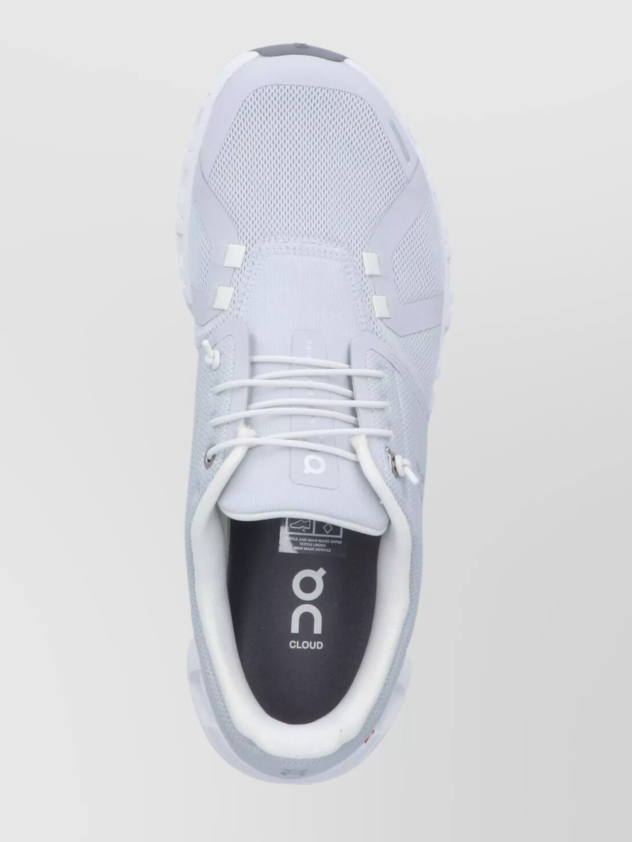 On Low Top Sneakers With Mesh Upper And Rubber Outsole