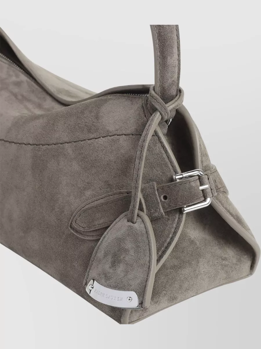 Ralph Lauren Collection Suede Shoulder Bag