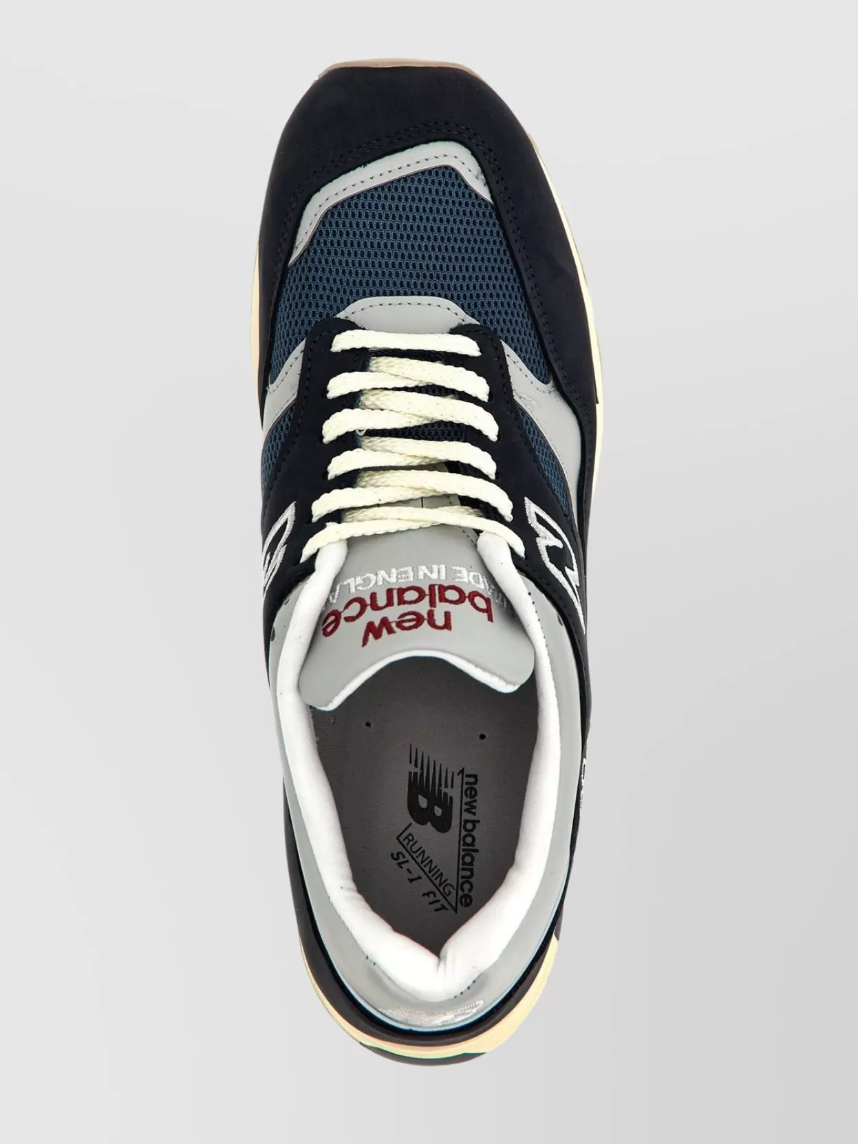 New Balance Uk 1500 Sneakers With Contrast Sole And Mesh Panels