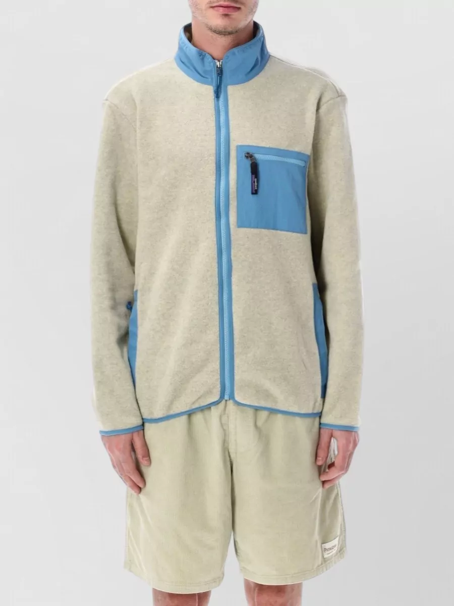 Patagonia recycled polyester fleece jacket