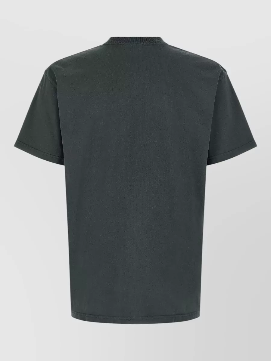 Carhartt Wip Faded Pond Corps Graphic Crew Neck T-Shirt